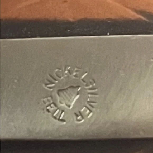 Turquoise and Copper Belt Buckle - Picture 3 of 3